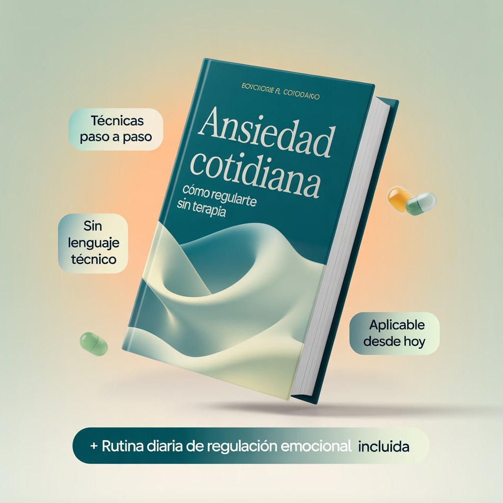 Ansiedad Cotidiana: Cómo Regularte Sin Terapia — Herramientas reales para calmar tu sistema nervioso y recuperar el control